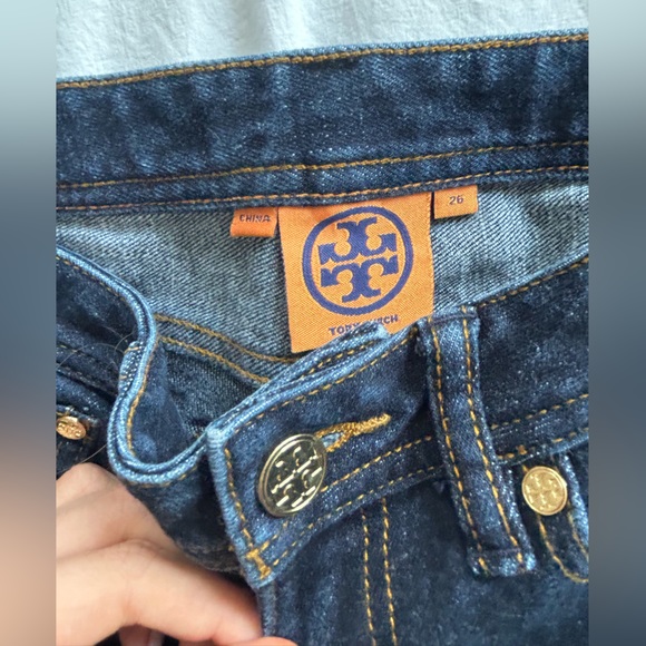 Tory Burch classic Tory bootcut jeans - Picture 3 of 6